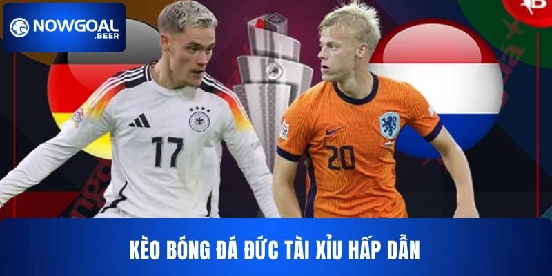 Hướng dẫn chơi kèo bóng đá Đức NOWGOAL Tài xỉu cho bạn 